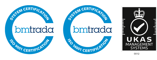 BM Trada ISO 9001 Certification, BM Trada ISO 14001 Certification, UKAS
