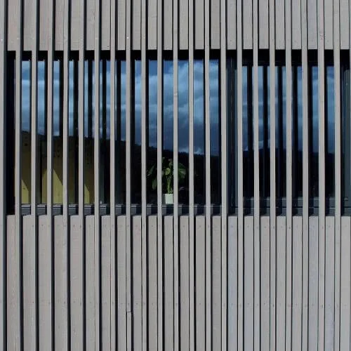 SILA Select® cladding factory coated with SiOO:X Mid Grey
