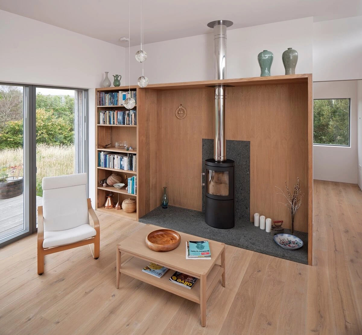 Russwood European Oak Flooring in Oat in the Camuscross project.
