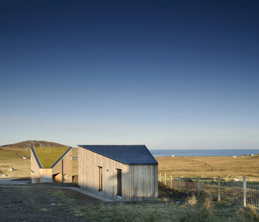 Scotlarch® cladding on Turf House by Rural Design