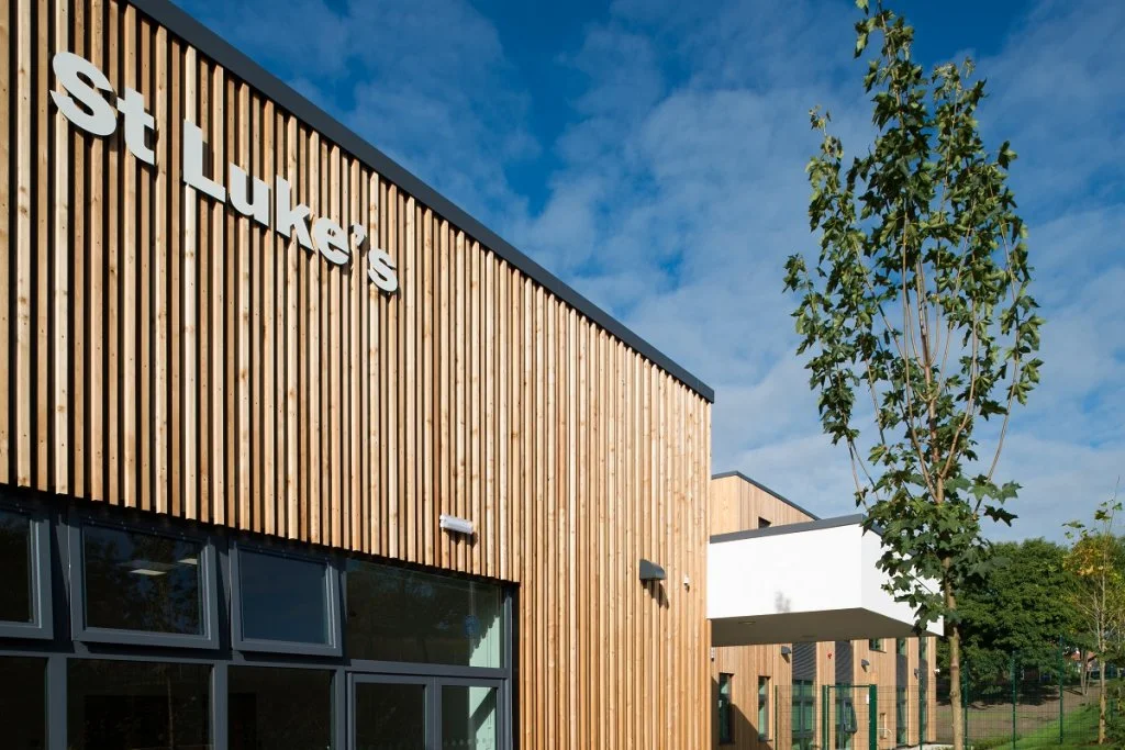 SILA Select® Cladding 42 x 20mm | St Lukes Primary School, Salford | Atkins | David Millington Photography