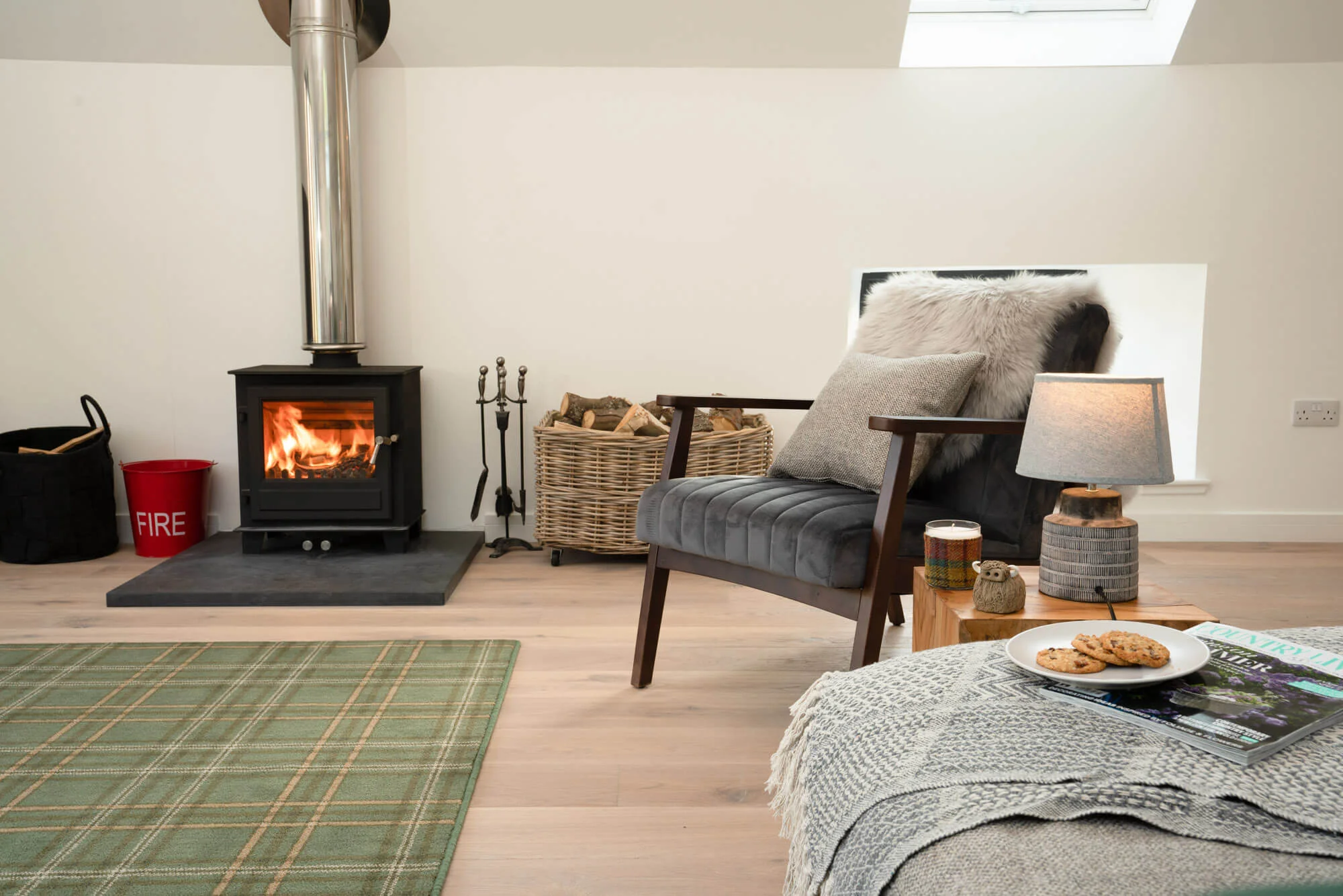 Russwood European Oak Flooring in Silk in the Pityoulish Steading