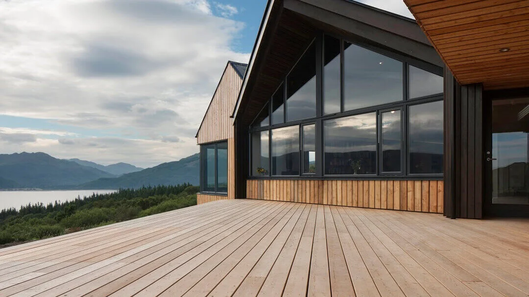 SILA RW207 Decking & Scotlarch® cladding - Cove Park Arts Centre | Cameron Webster Architects