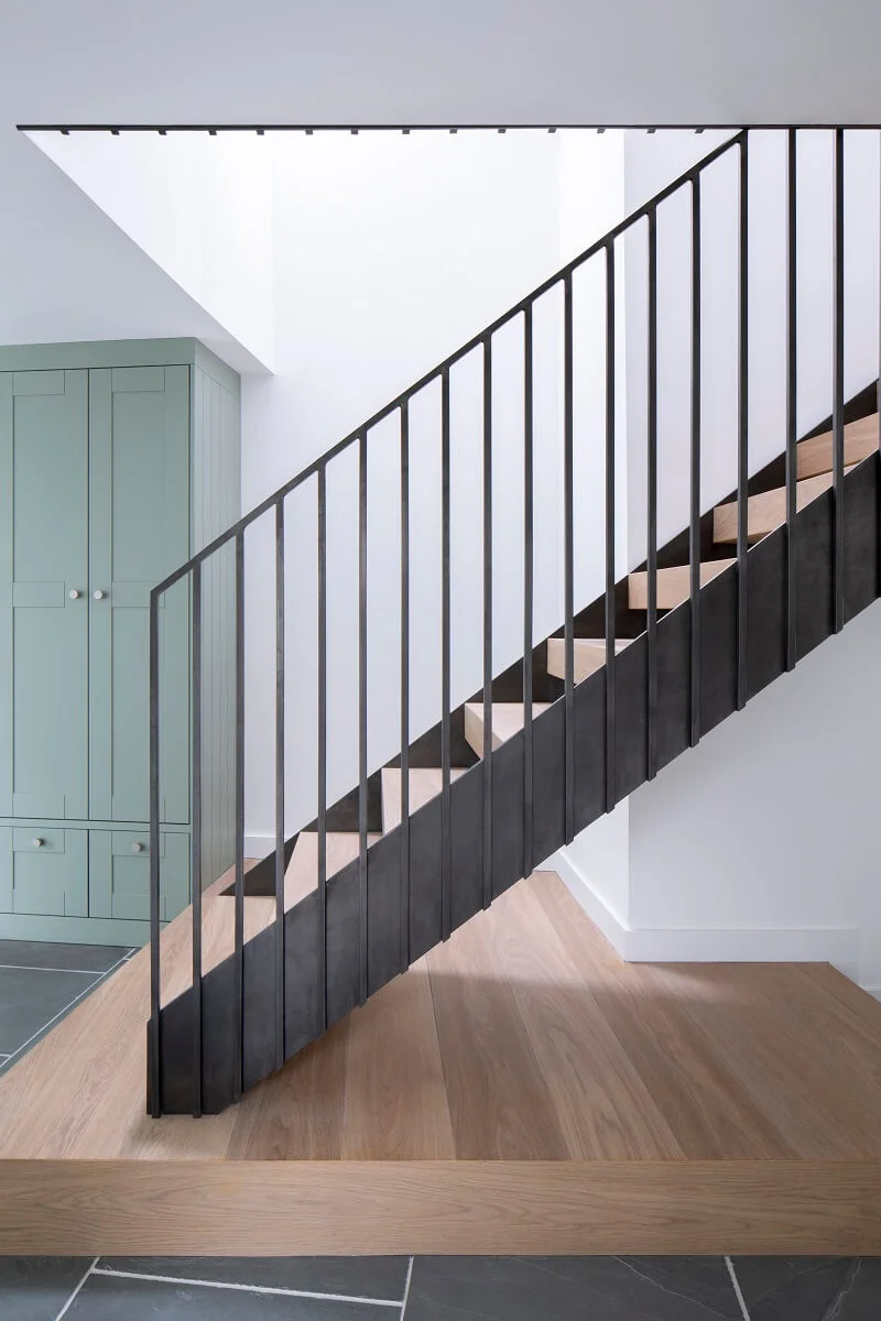 Russwood European Oak Flooring in Oat in the Lower Tullochgrue project.