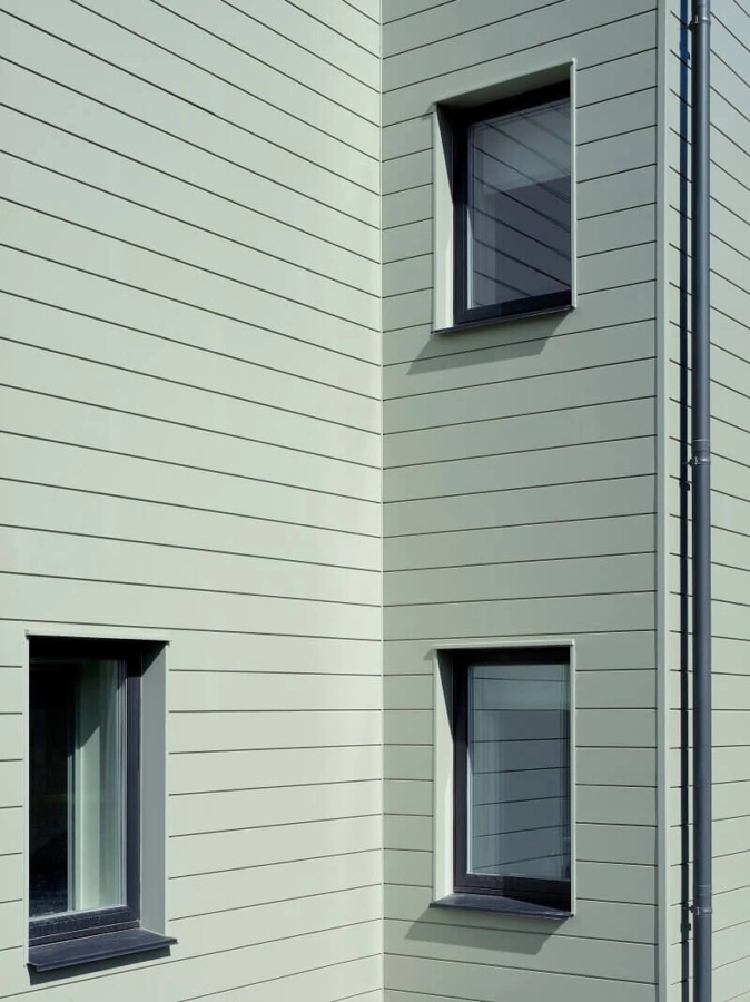 Accoya® RW119 secret fix (192mm wide), factory coated with Teknos® paint system