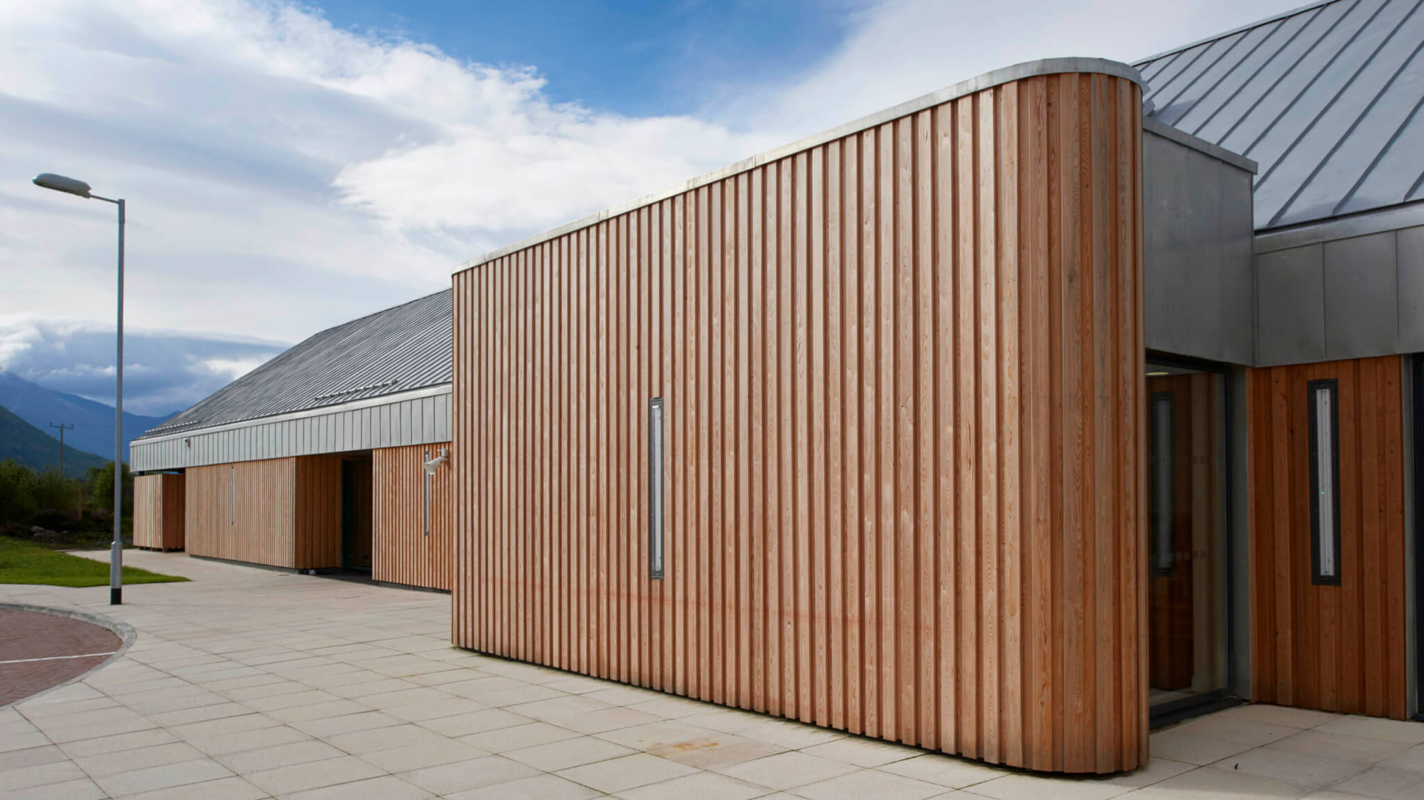 SILA Select® Off-sawn fire treated Cladding | NORR | Robertson Construction