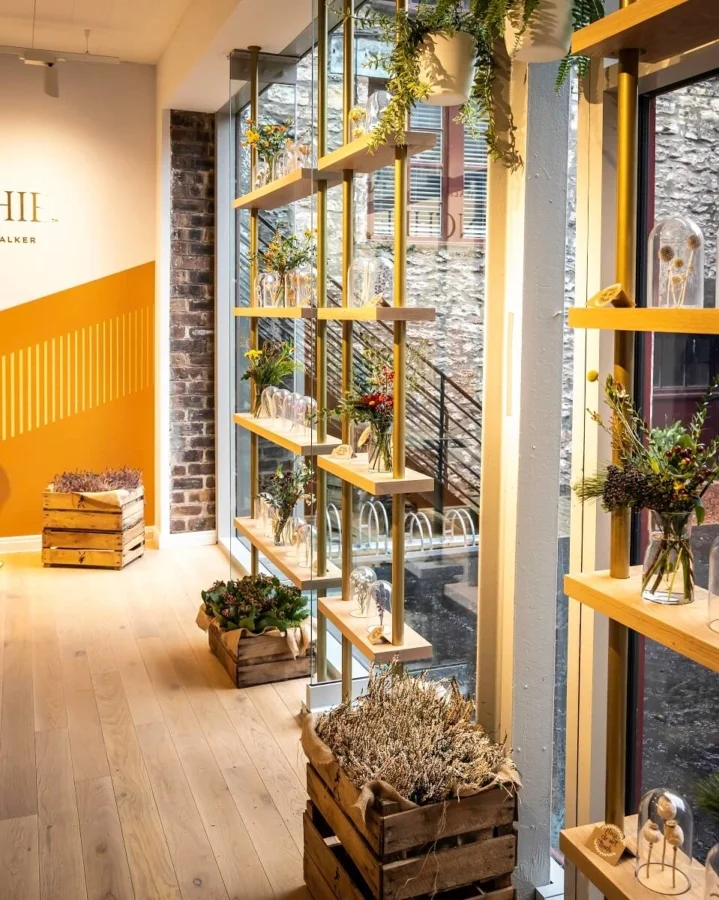 Russwood European Oak Flooring in Silk in the Glenkinchie Distillery project designed by Michael Laird Architects.