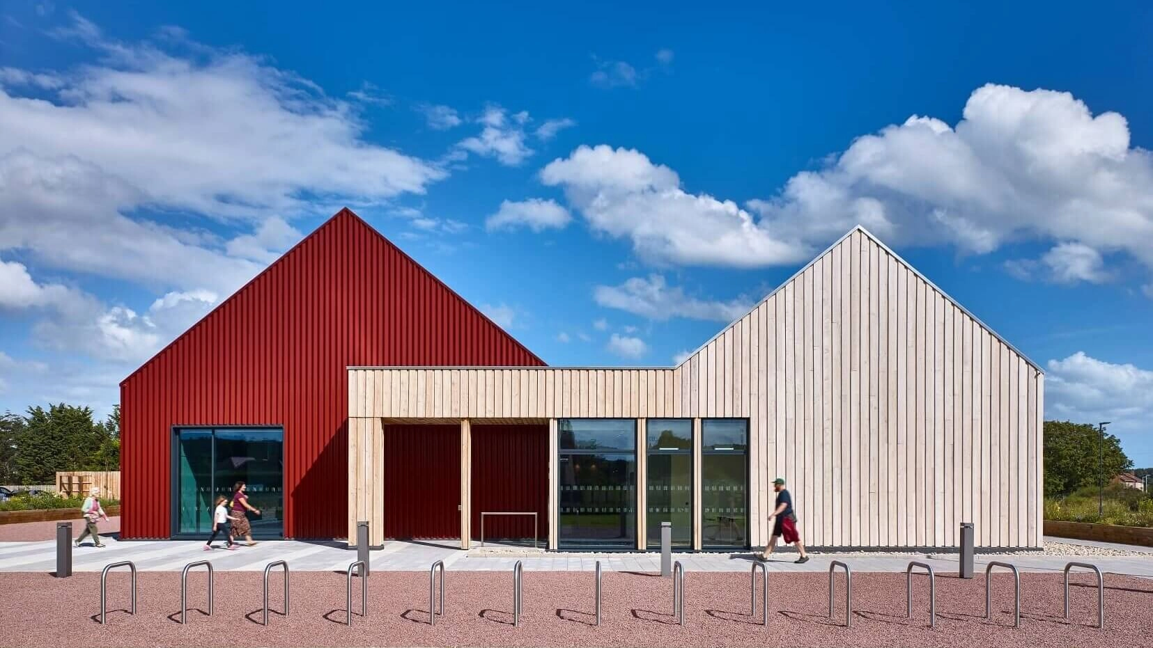 Scotlarch® cladding factory coated with SiOO:X Original | Collective Architecture | Andrew Lee Photography