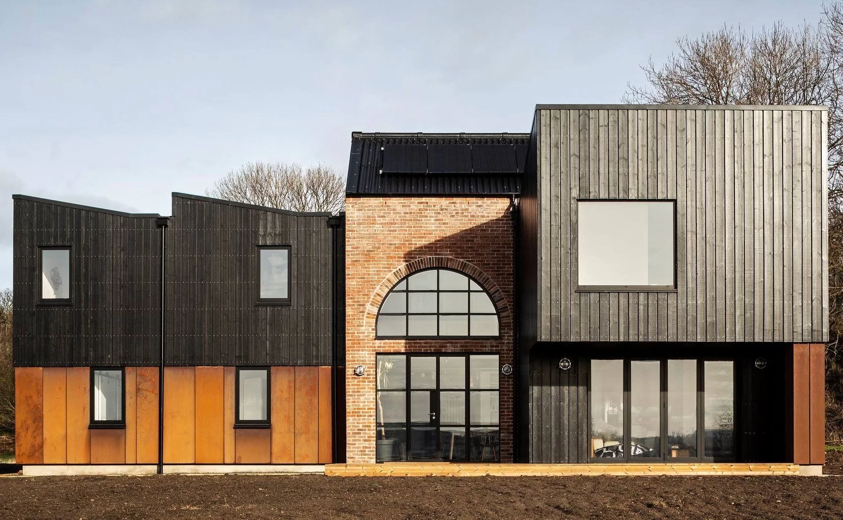 Kurowood® Barred effect | Iron Mill Bay | Fife Architecture | Keith Hunter