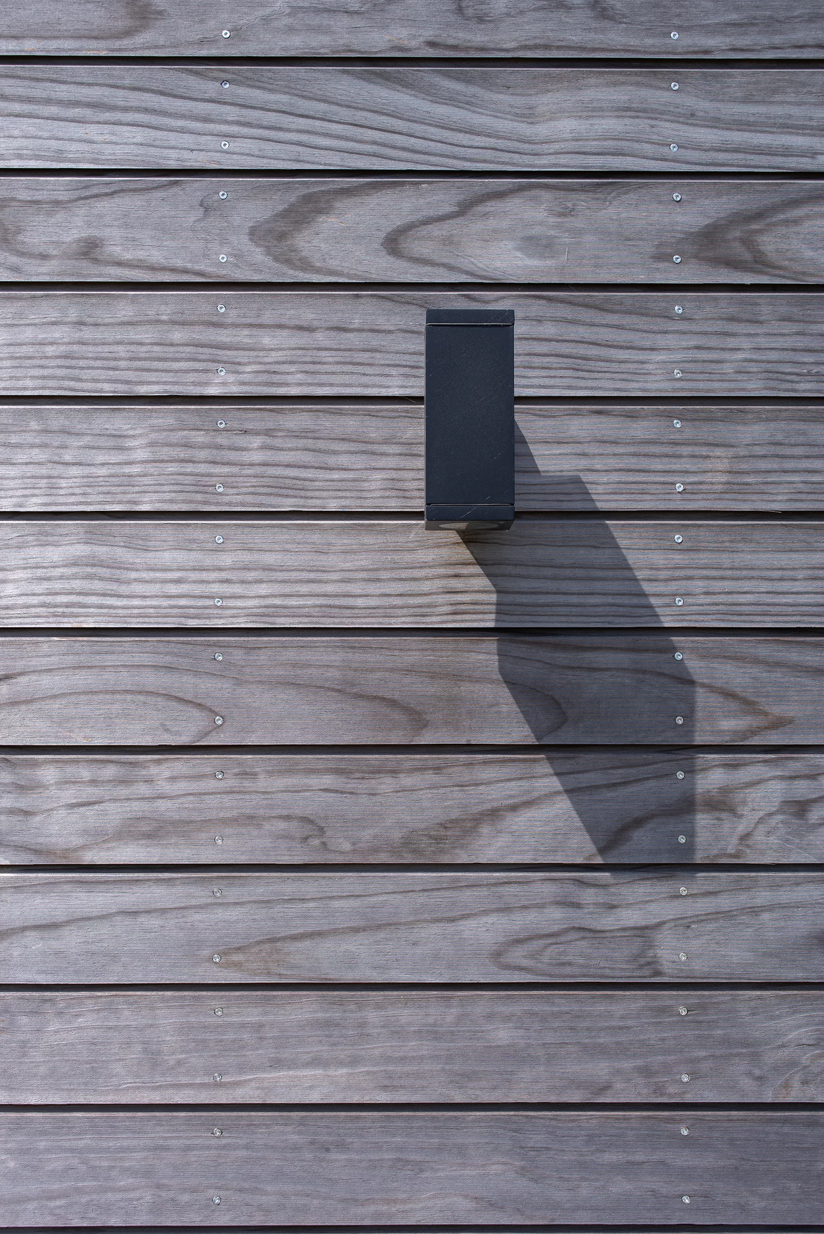 Close up of Thermopine® Clear cladding in a grey colour from the SiOOX coating