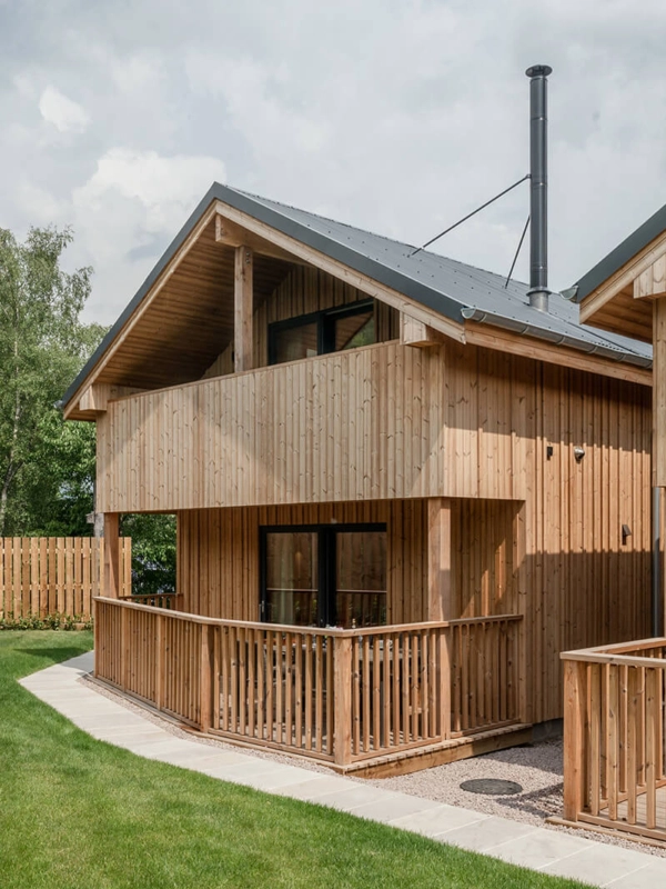 Luna Panel System | Pine Bank Chalets, Aviemore | Catriona Parmenter Photography