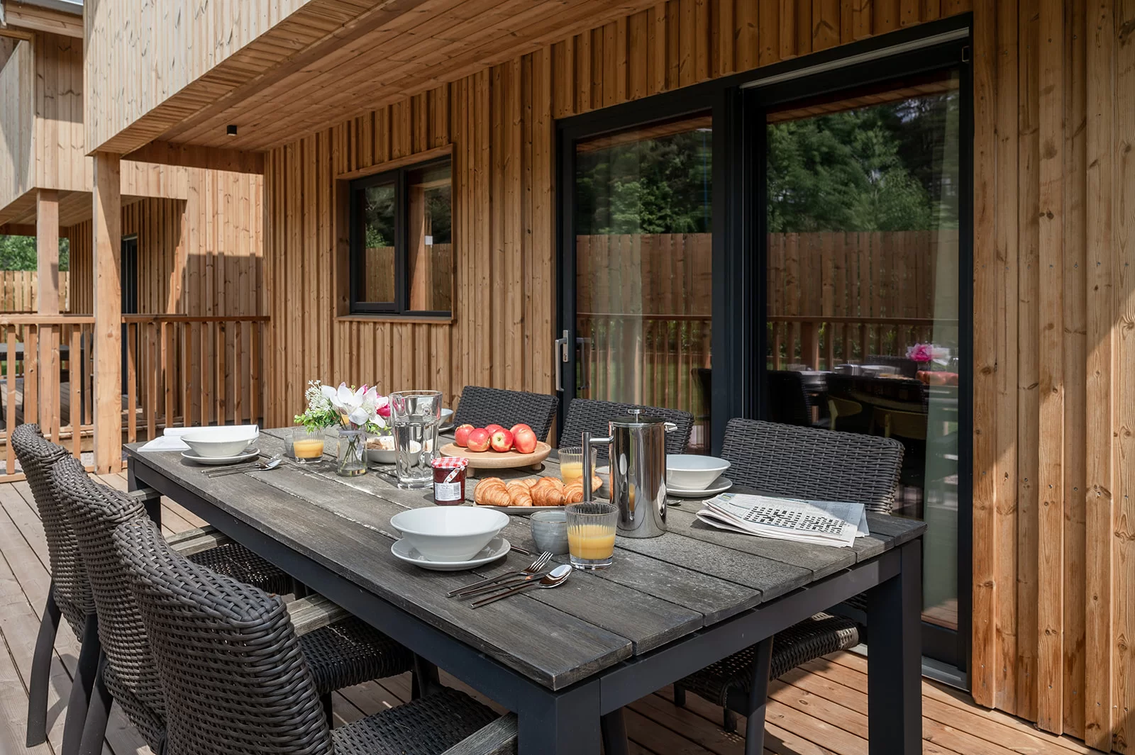 Luna Panel System | Pine Bank Chalets, Aviemore | Catriona Parmenter Photography