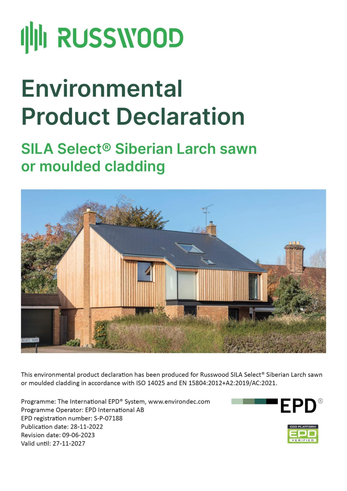 SILA Select&reg; cladding