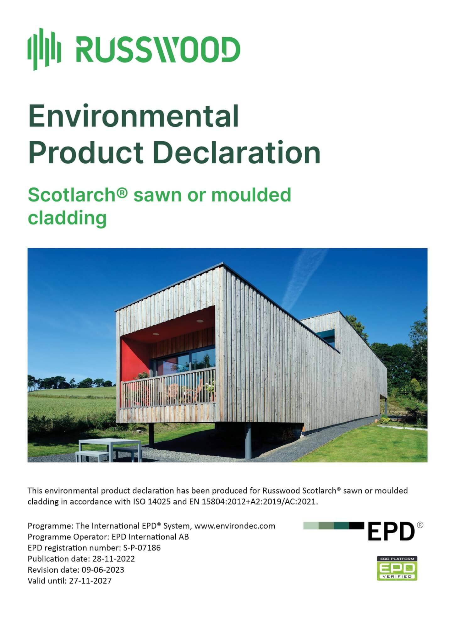 Scotlarch&reg; cladding