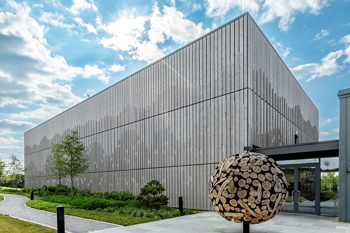 Thermopine® cladding, factory coated with SiOO:X