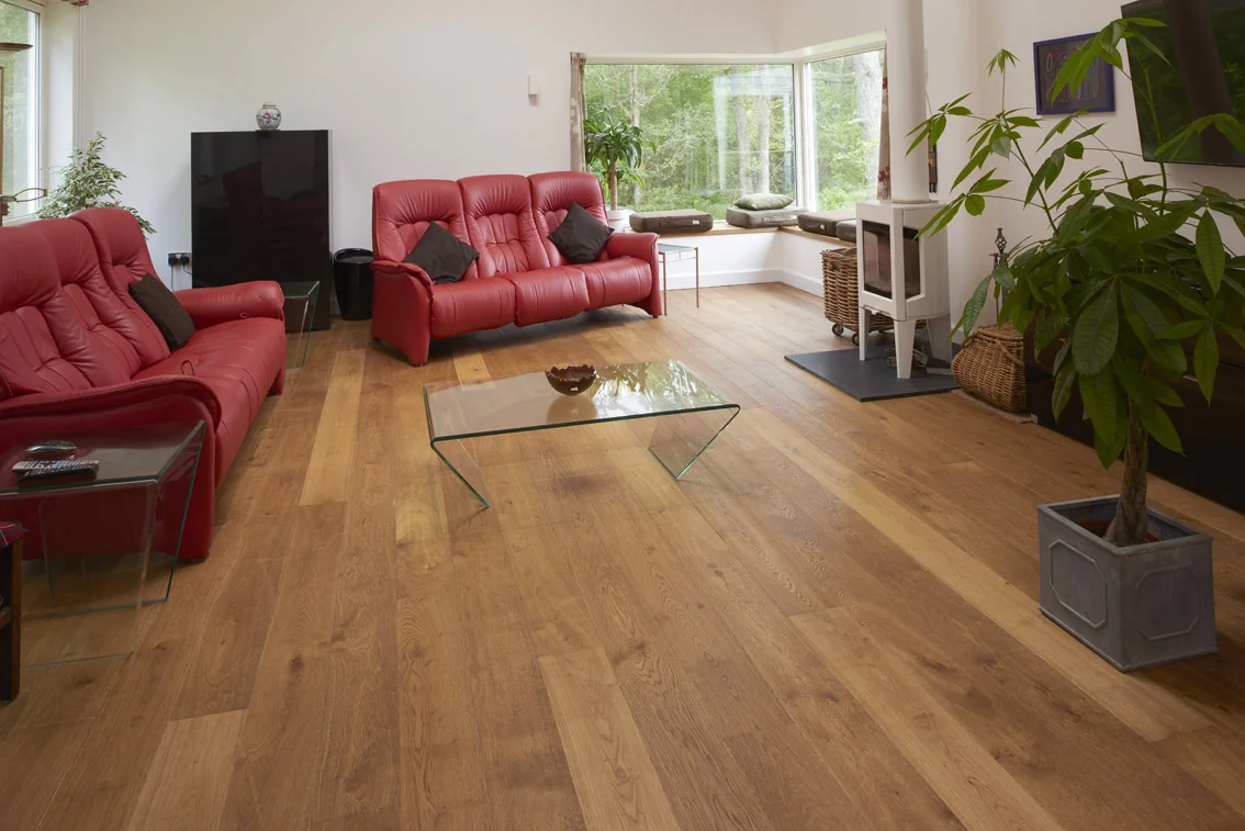 Russwood European Oak Flooring in Caramelin the Dall Mill project.