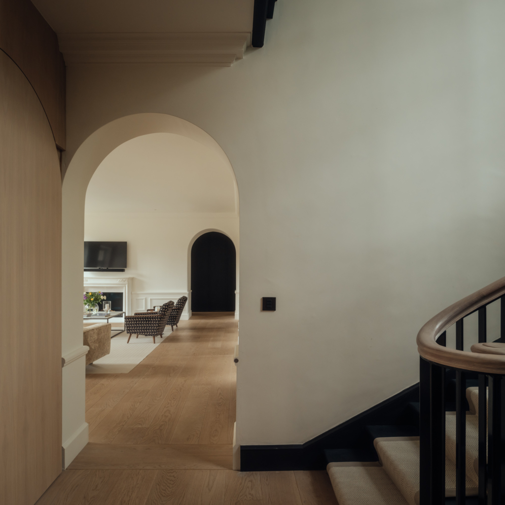 Barnton Avenue | European Oak Flooring in Linen | Somner Macdonald Architects | Jim Stephenson Photography  
