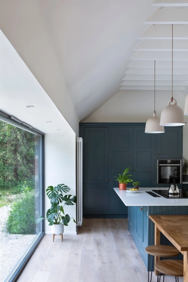 Russwood European Oak Flooring in Heather in the Cornival project designed by Brown & Brown Architects.