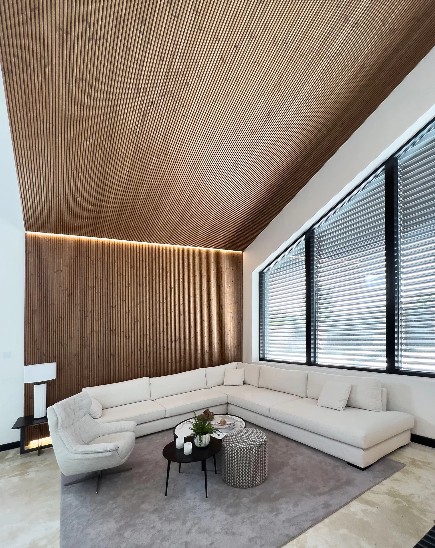 Lunawood Collection in Luna trio interior panelling