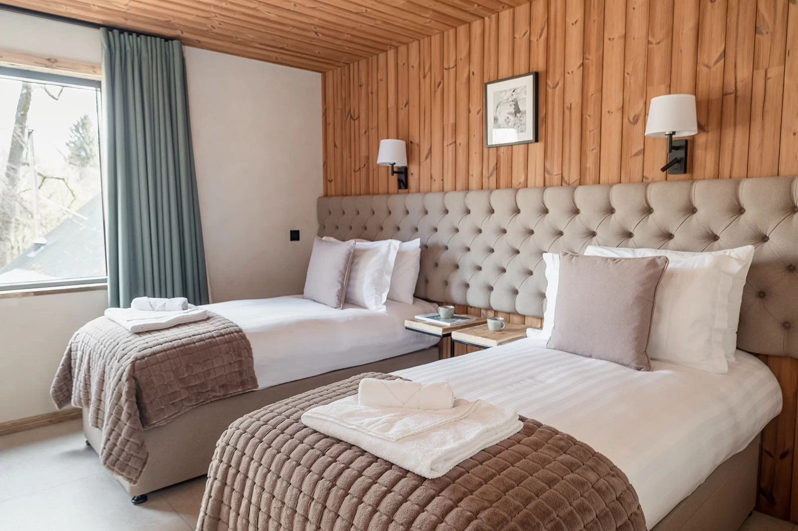Luna Panel System in the Pine Bank Chalets, Aviemore