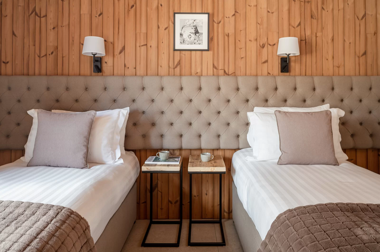 Luna Panel System on Pine Bank Chalets, Aviemore