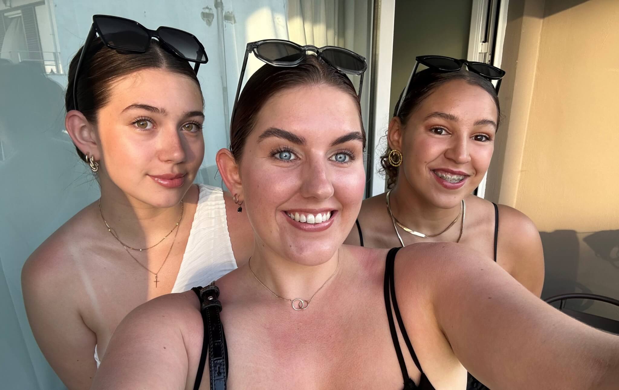 Kelsey & friends on holiday in Rhodes (of course, organised by Kelsey)