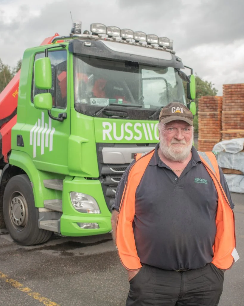 Big Mac and our Russwood delivery lorry