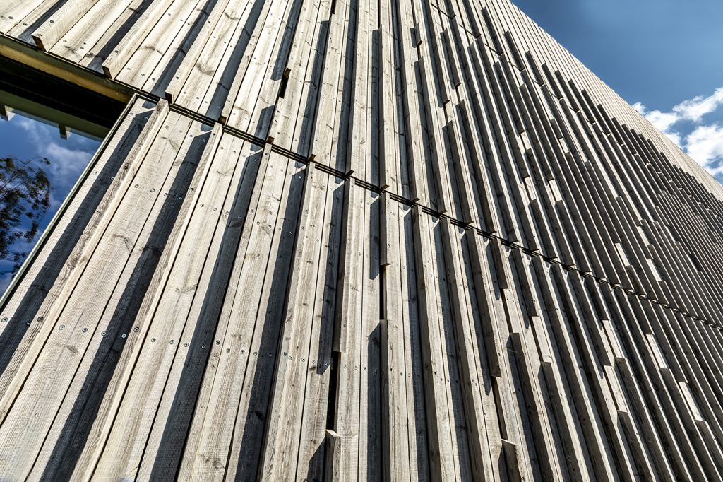 Thermopine® cladding, factory coated with SiOO:X