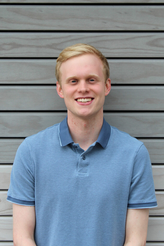 Connor in his first week working at Russwood. 