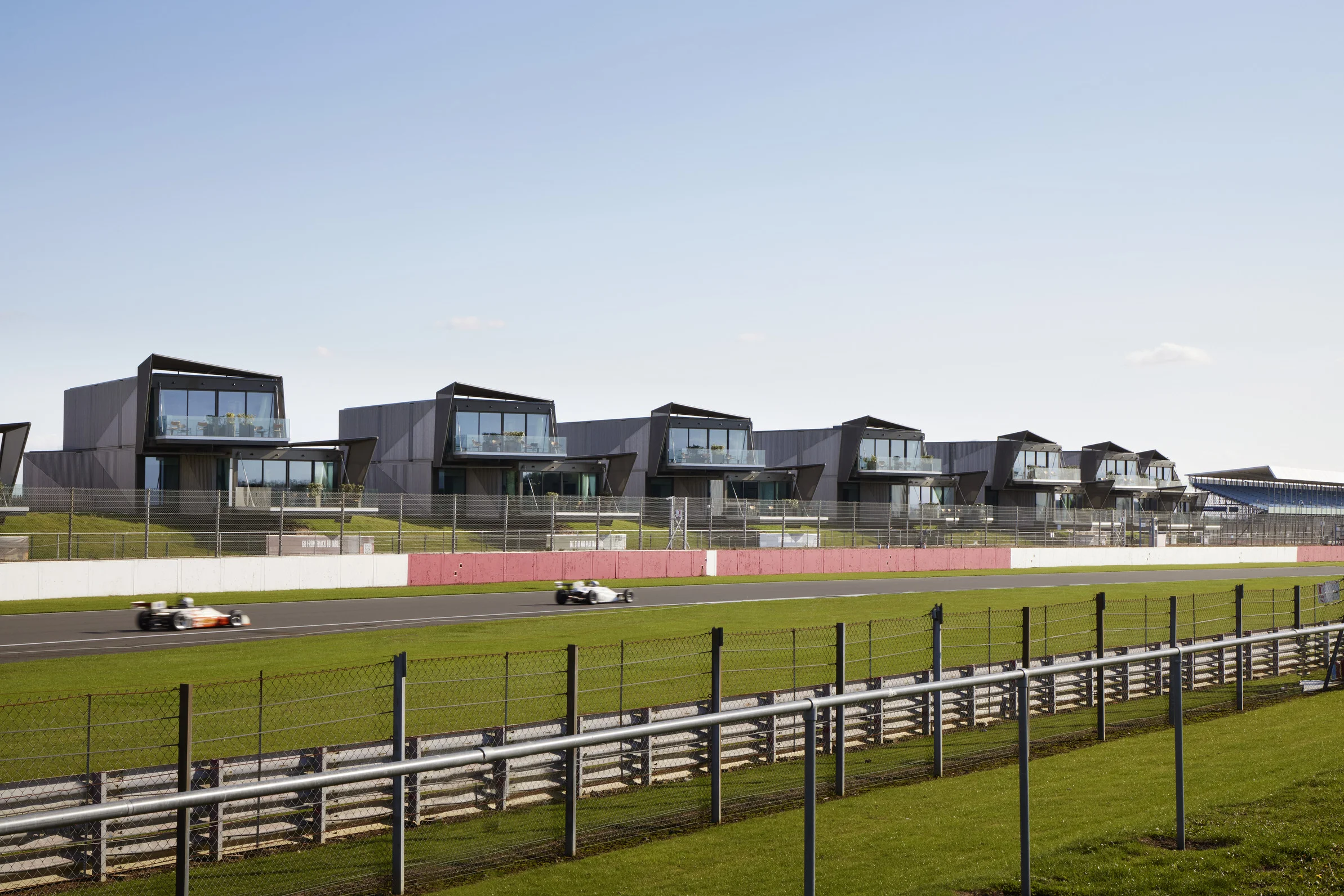Escapade silverstone from track view