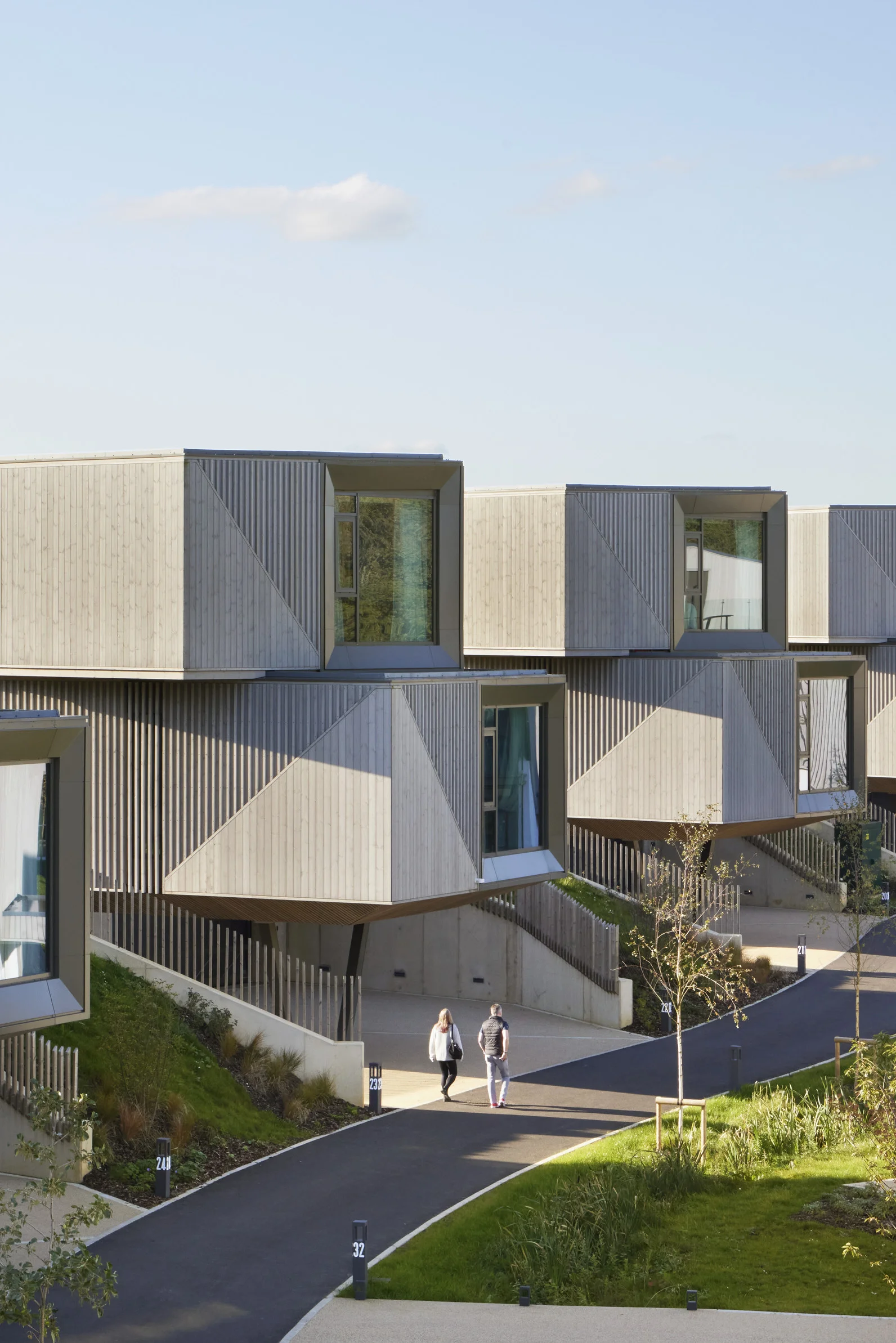 Portrait visual of Escapade Silverstones stunning trackside residencies.