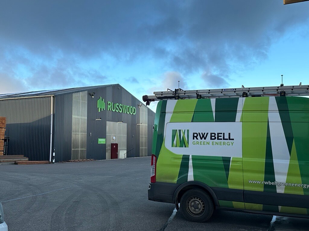 Russwood's path to renewable power, solar panels and their use