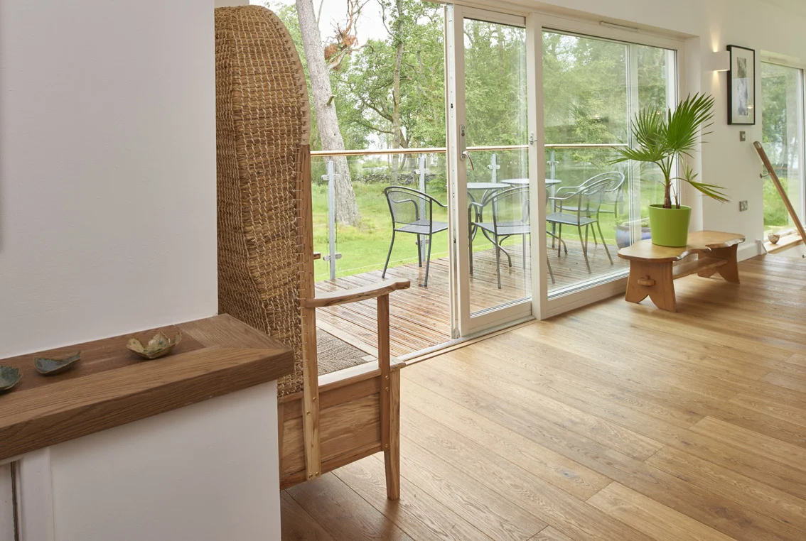 Russwood European Oak Flooring in Caramel in the Dall Mill project.