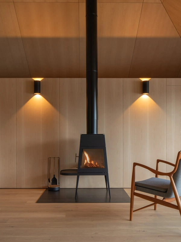 A Scandi inspired living room with neutral tones combined with Russwood's European Oak Flooring in Original