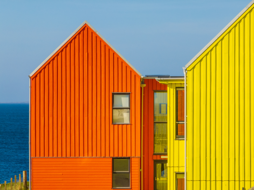Painted cladding trend