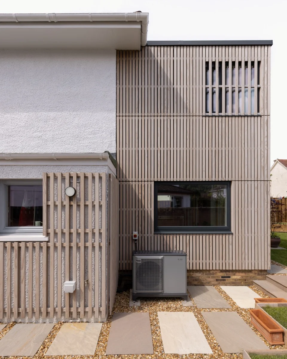 Thermopine® Clear with a SiOO:X Light Grey coating on the Bonaly project.