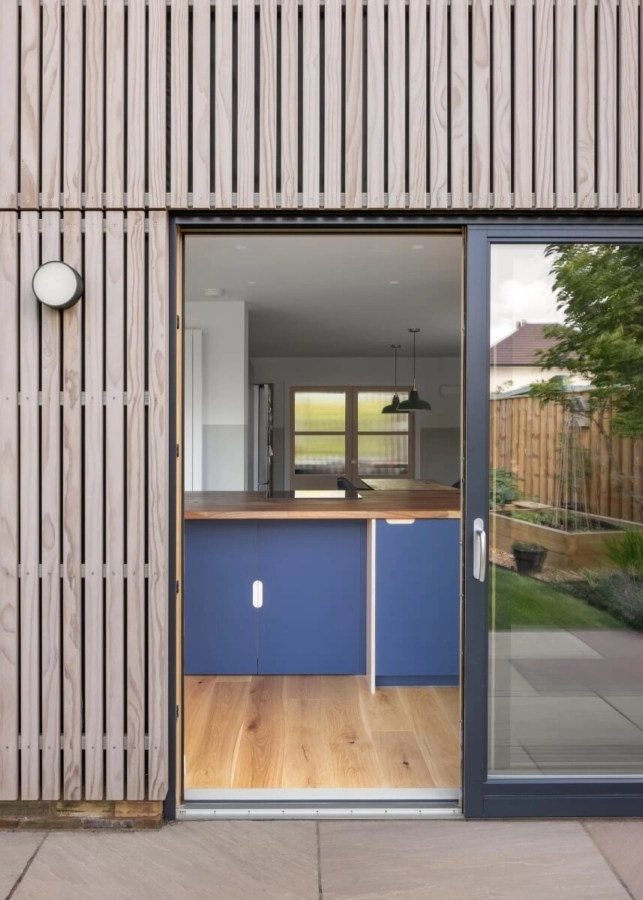 Thermopine® Clear with a SiOO:X Light Grey coating on the Bonaly project.