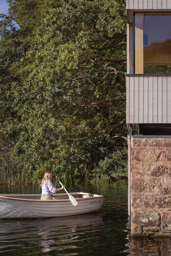 the boathouse