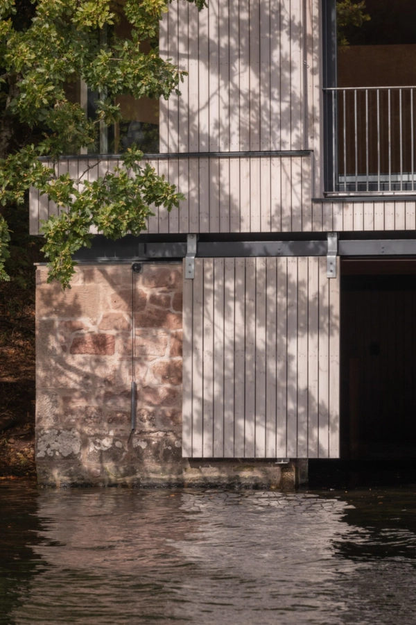 the boathouse